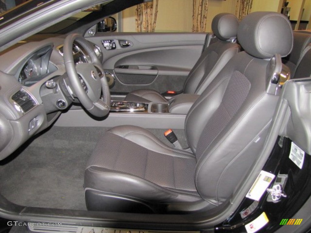 Warm Charcoal/Warm Charcoal Interior 2012 Jaguar XK XKR Convertible Photo #79856708