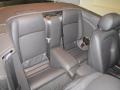2012 Jaguar XK Warm Charcoal/Warm Charcoal Interior Rear Seat Photo