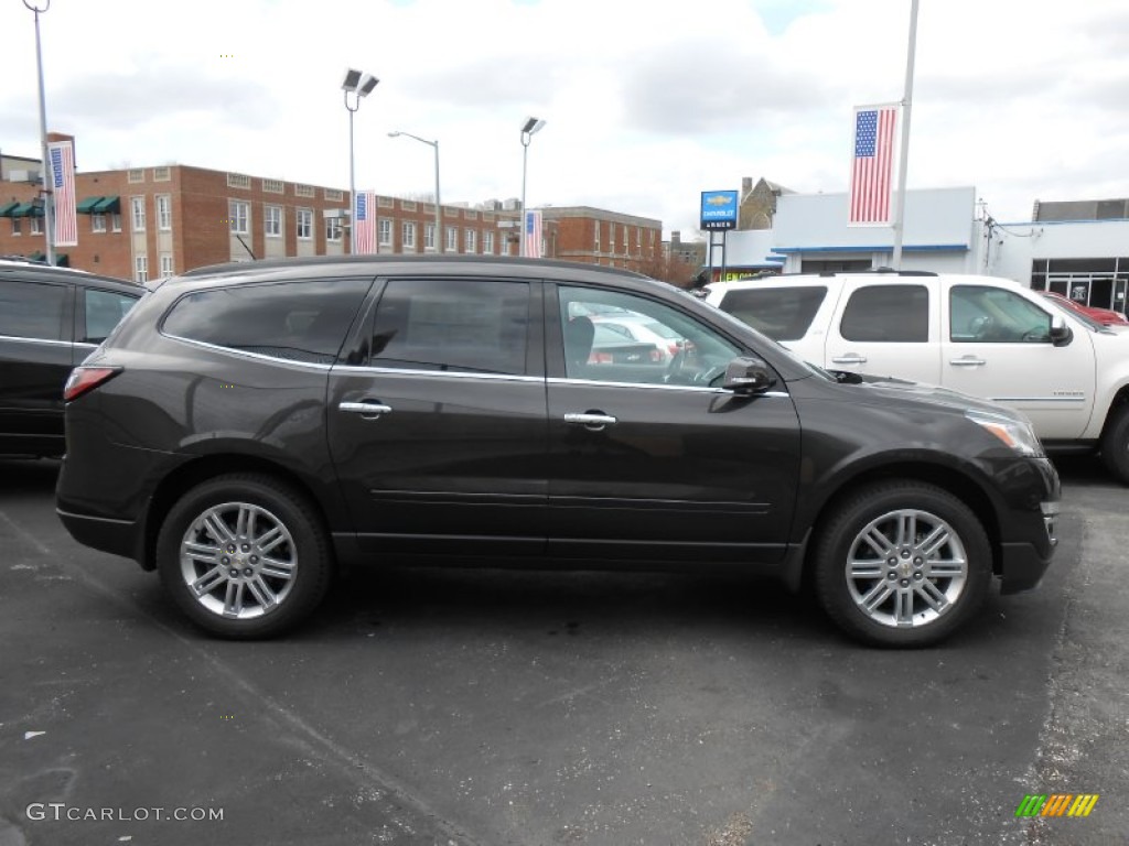 2013 Traverse LT - Tungsten Metallic / Ebony photo #4