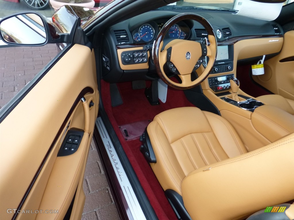 Cuoio Interior 2013 Maserati GranTurismo Convertible GranCabrio Photo #79857339