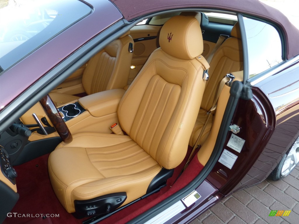 2013 Maserati GranTurismo Convertible GranCabrio Front Seat Photo #79857407