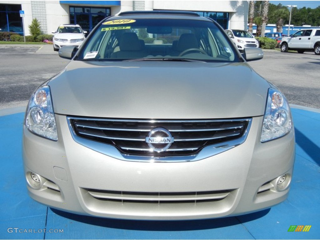 2010 Altima 2.5 SL - Sonoran Sand / Blond photo #8