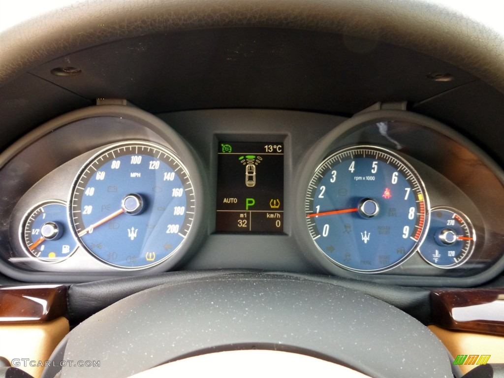 2013 Maserati GranTurismo Convertible GranCabrio Gauges Photo #79857580