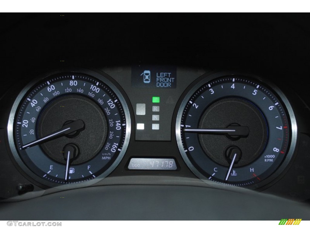 2011 Lexus IS 250 Gauges Photos