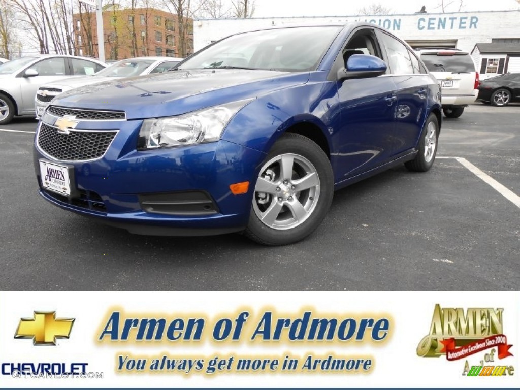 2013 Cruze LT - Blue Topaz Metallic / Jet Black photo #1