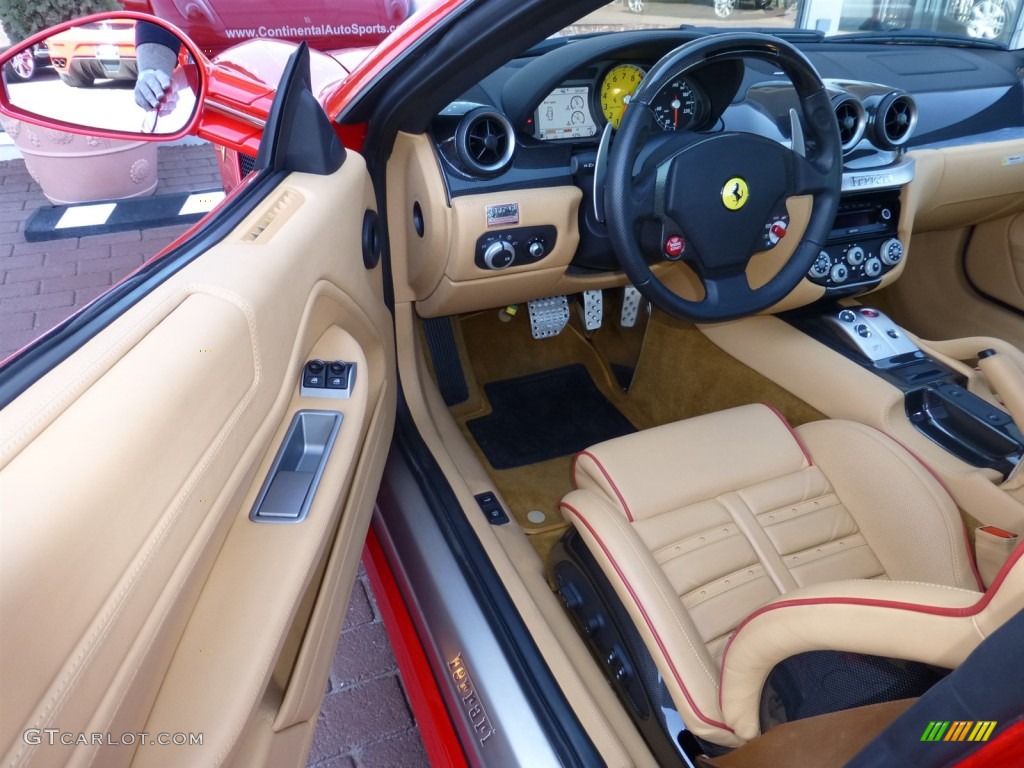 Beige Interior 2009 Ferrari 599 GTB Fiorano Standard 599 GTB Fiorano Model Photo #79858762