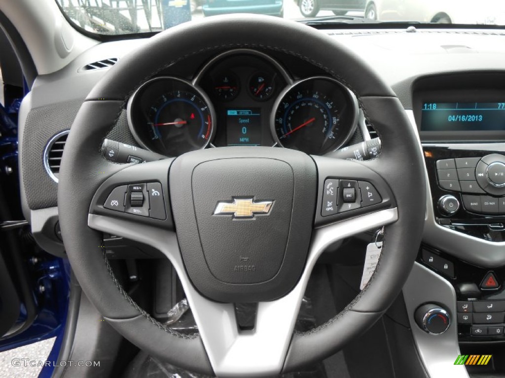 2013 Cruze LT - Blue Topaz Metallic / Jet Black photo #13