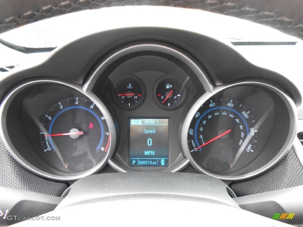 2013 Cruze LT - Blue Topaz Metallic / Jet Black photo #14