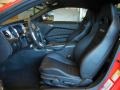 Charcoal Black Recaro Sport Seats 2014 Ford Mustang GT Premium Coupe Interior Color