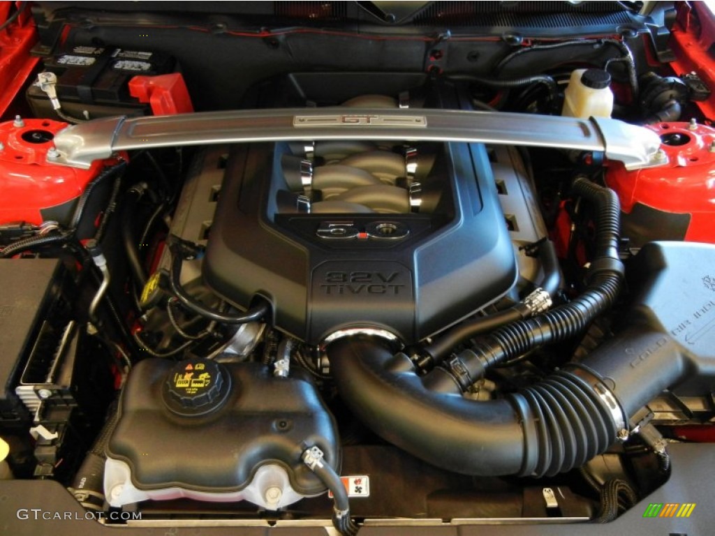 2014 Ford Mustang GT Premium Coupe 5.0 Liter DOHC 32-Valve Ti-VCT V8 Engine Photo #79859102