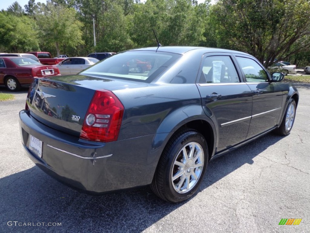 2008 300 Touring AWD - Steel Blue Metallic / Dark Khaki/Light Graystone photo #8