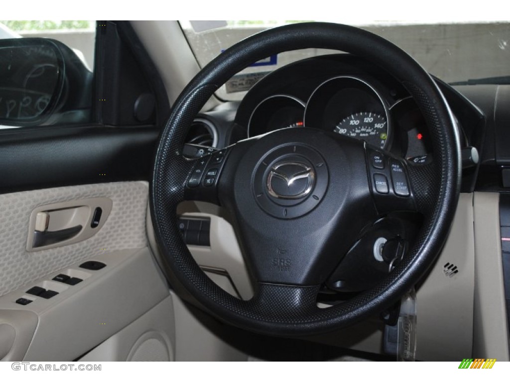2006 Mazda MAZDA3 i Sedan Steering Wheel Photos