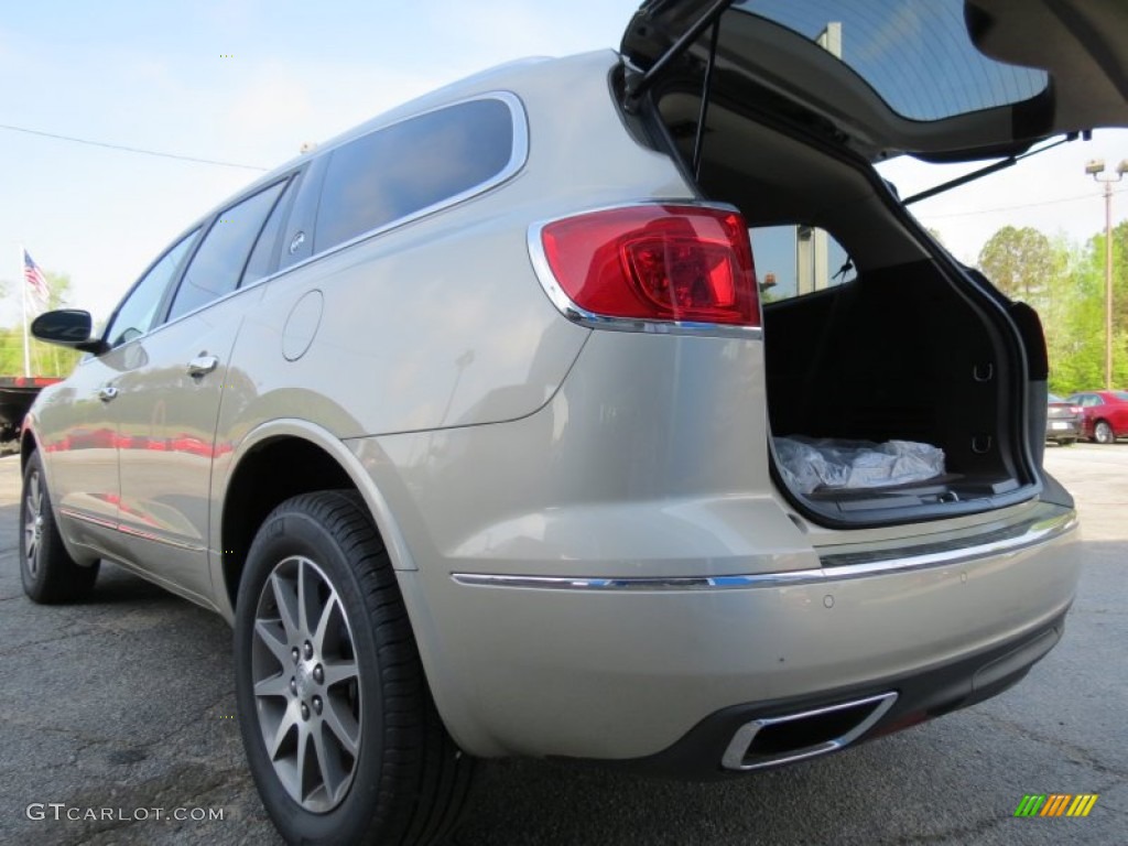 2013 Enclave Leather - Champagne Silver Metallic / Cocoa Leather photo #14