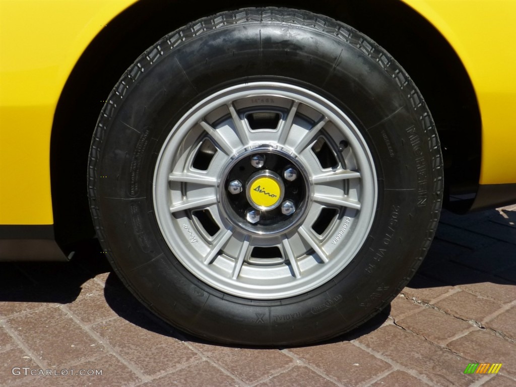 1974 Dino 246 GTS - Yellow / Black photo #26