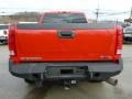 2011 Fire Red GMC Sierra 2500HD Work Truck Extended Cab 4x4  photo #4