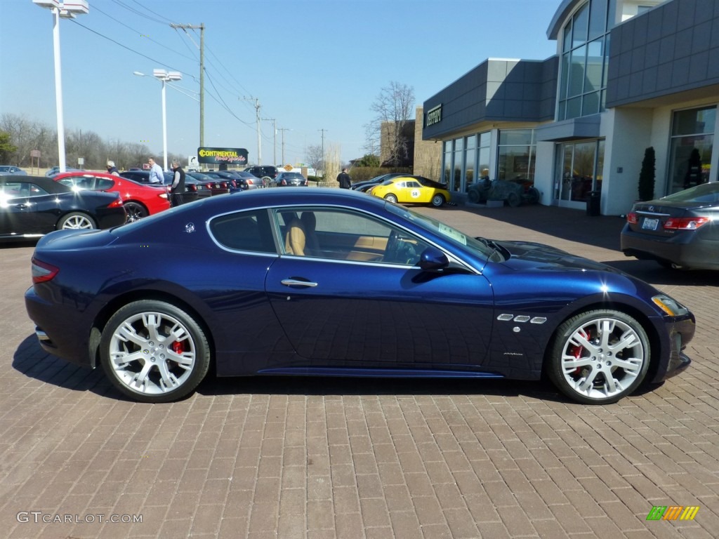 Blu Oceano (Blue Metallic) 2013 Maserati GranTurismo Sport Coupe Exterior Photo #79861478