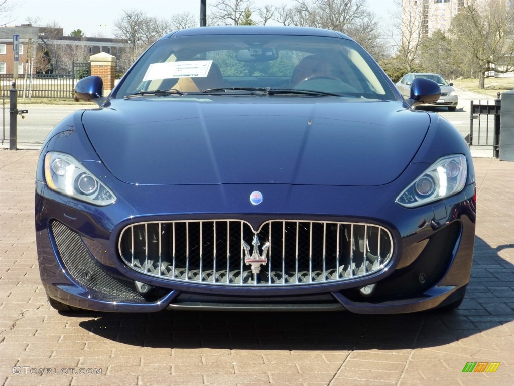 Blu Oceano (Blue Metallic) 2013 Maserati GranTurismo Sport Coupe Exterior Photo #79861677