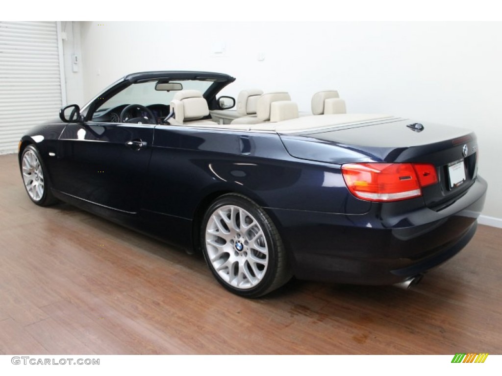 2010 3 Series 328i Convertible - Monaco Blue Metallic / Cream Beige photo #7