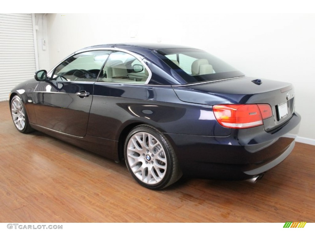2010 3 Series 328i Convertible - Monaco Blue Metallic / Cream Beige photo #8