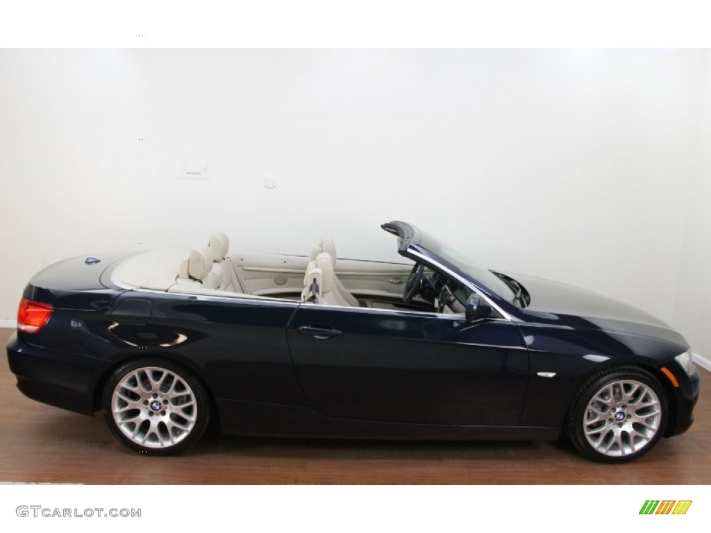 2010 3 Series 328i Convertible - Monaco Blue Metallic / Cream Beige photo #9