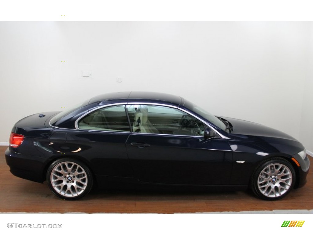 2010 3 Series 328i Convertible - Monaco Blue Metallic / Cream Beige photo #10