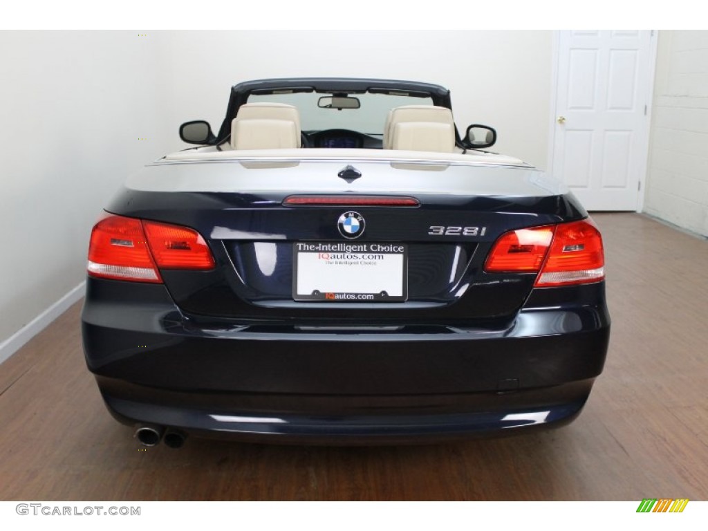 2010 3 Series 328i Convertible - Monaco Blue Metallic / Cream Beige photo #13