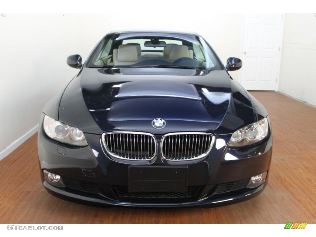 2010 3 Series 328i Convertible - Monaco Blue Metallic / Cream Beige photo #14