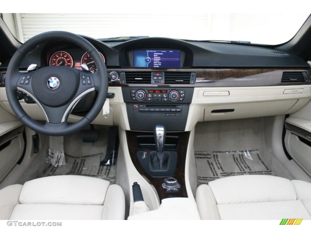 2010 3 Series 328i Convertible - Monaco Blue Metallic / Cream Beige photo #19