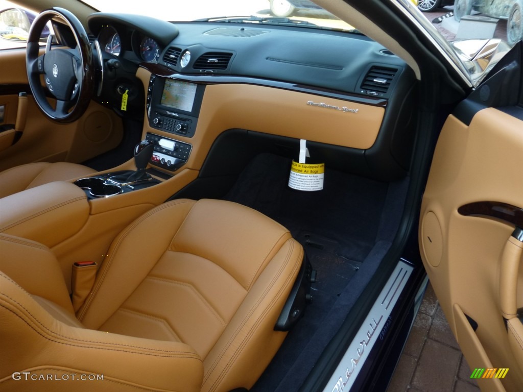 2013 Maserati GranTurismo Sport Coupe Cuoio Dashboard Photo #79862395