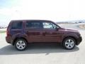 2013 Dark Cherry Pearl Honda Pilot EX-L 4WD  photo #4