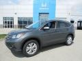 2013 Polished Metal Metallic Honda CR-V EX-L AWD  photo #1