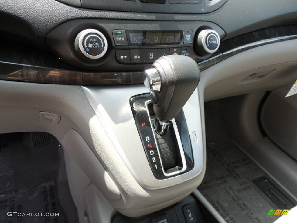 2013 CR-V EX-L AWD - Polished Metal Metallic / Gray photo #13