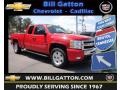 Victory Red 2009 Chevrolet Silverado 1500 LT Extended Cab 4x4