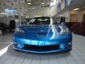 2011 Jetstream Blue Tintcoat Metallic Chevrolet Corvette Grand Sport Convertible  photo #2