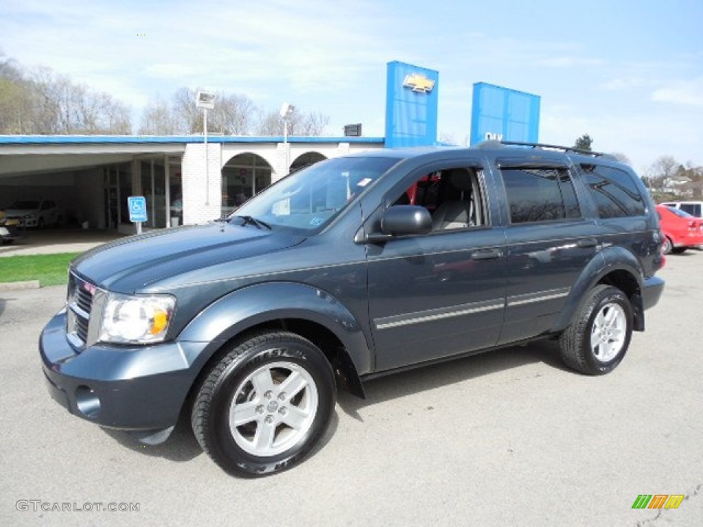 2007 Durango SLT 4x4 - Steel Blue Metallic / Dark Slate Gray/Light Slate Gray photo #1