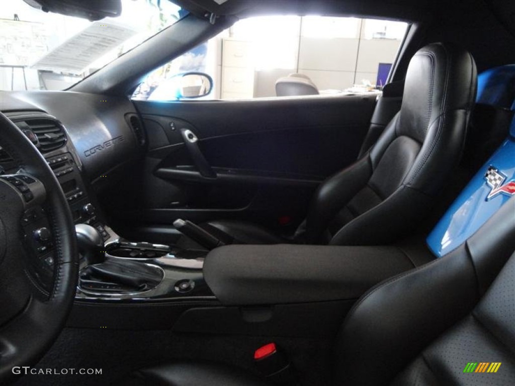 2011 Corvette Grand Sport Convertible - Jetstream Blue Tintcoat Metallic / Ebony Black photo #8