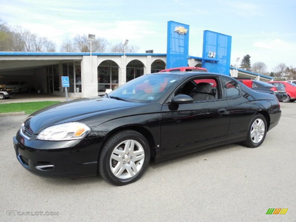 2007 Monte Carlo LT - Black / Ebony Black photo #1