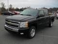 2011 Black Chevrolet Silverado 1500 LT Crew Cab  photo #1