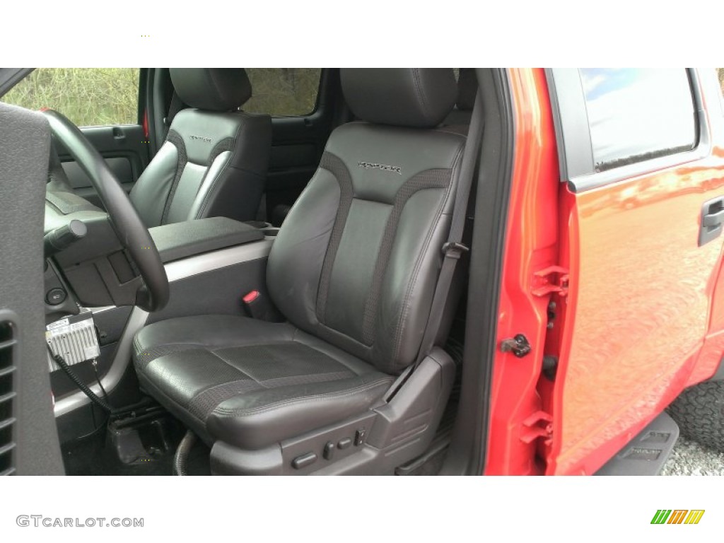 2012 F150 SVT Raptor SuperCrew 4x4 - Race Red / Raptor Black Leather/Cloth photo #8