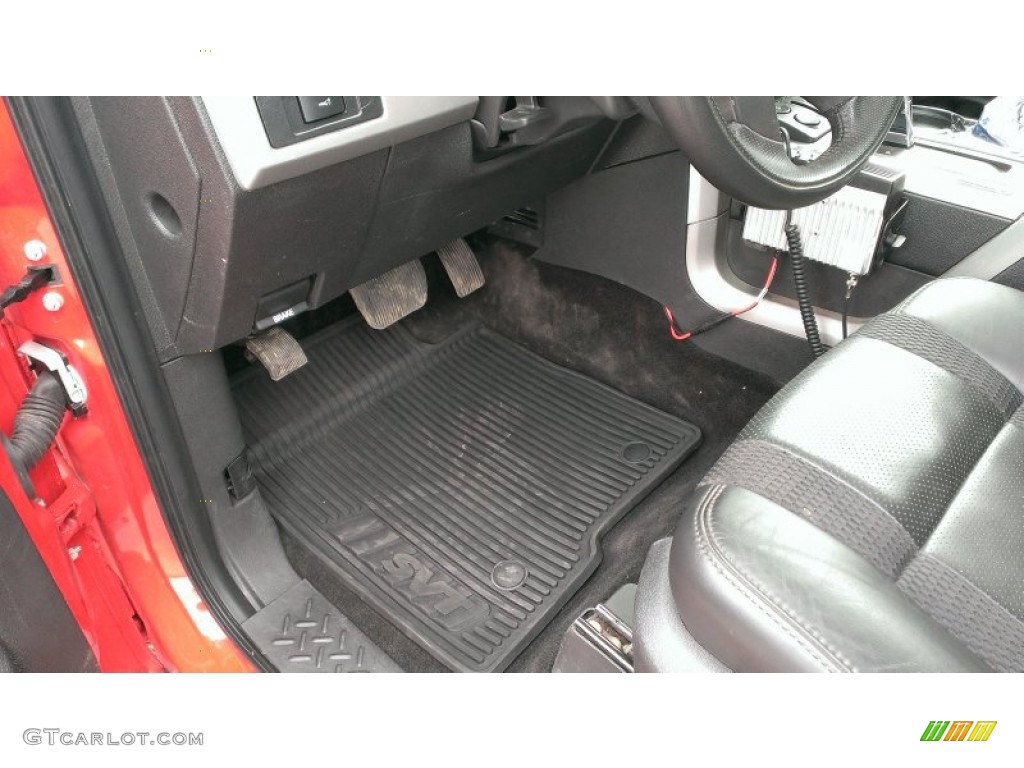 2012 F150 SVT Raptor SuperCrew 4x4 - Race Red / Raptor Black Leather/Cloth photo #9