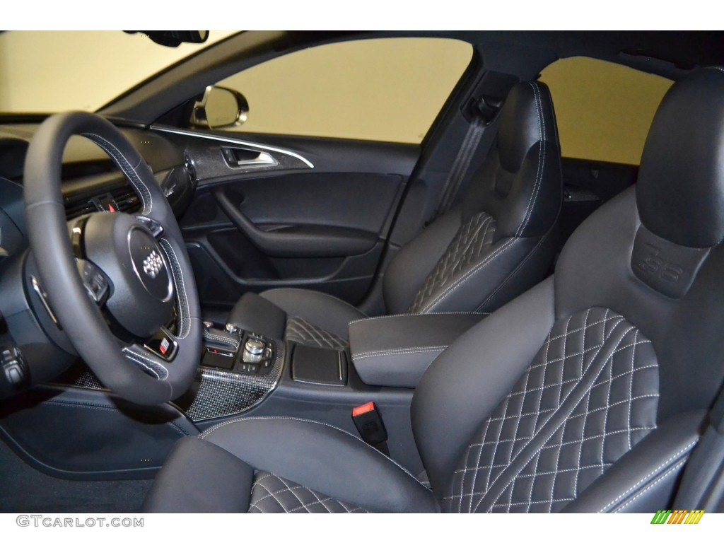 Black Interior 2013 Audi S6 4.0 TFSI quattro Sedan Photo #79864480