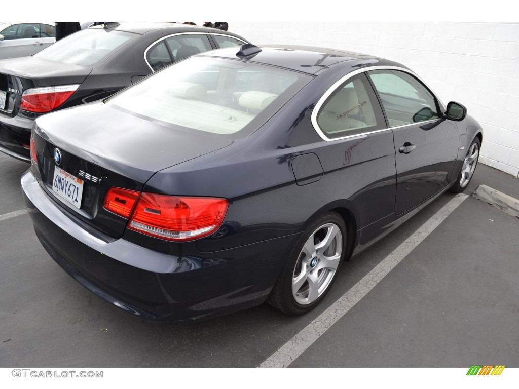 2010 3 Series 328i Coupe - Monaco Blue Metallic / Beige photo #6