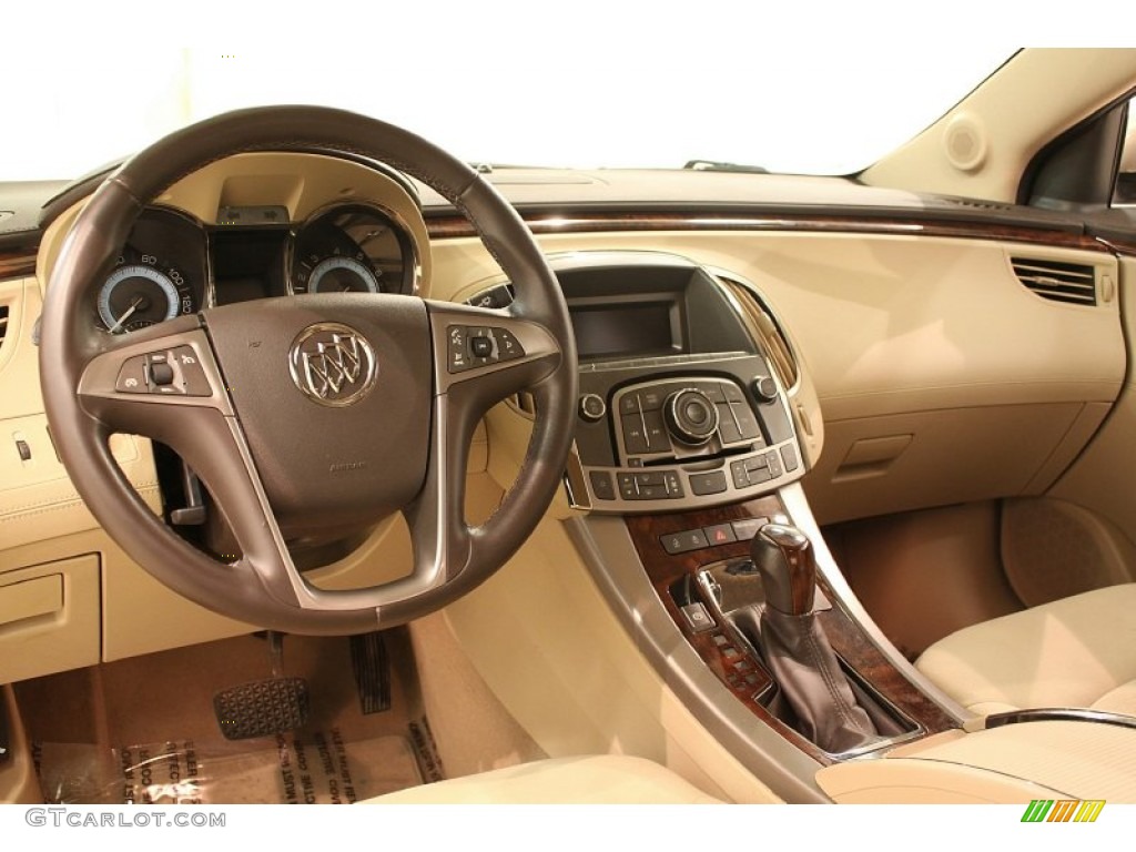2010 Buick LaCrosse CX Cocoa/Light Cashmere Dashboard Photo #79865900
