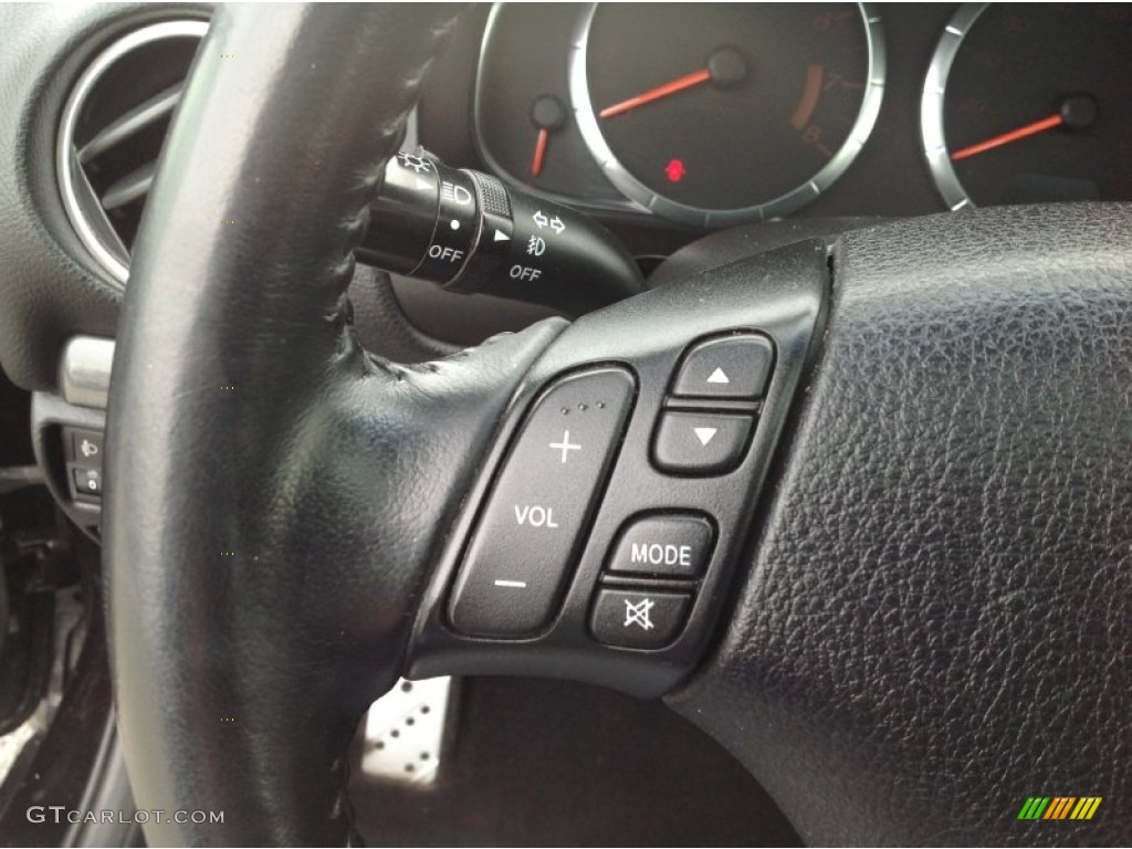 2006 MAZDA6 MAZDASPEED6 Grand Touring - Black Mica / Black photo #20
