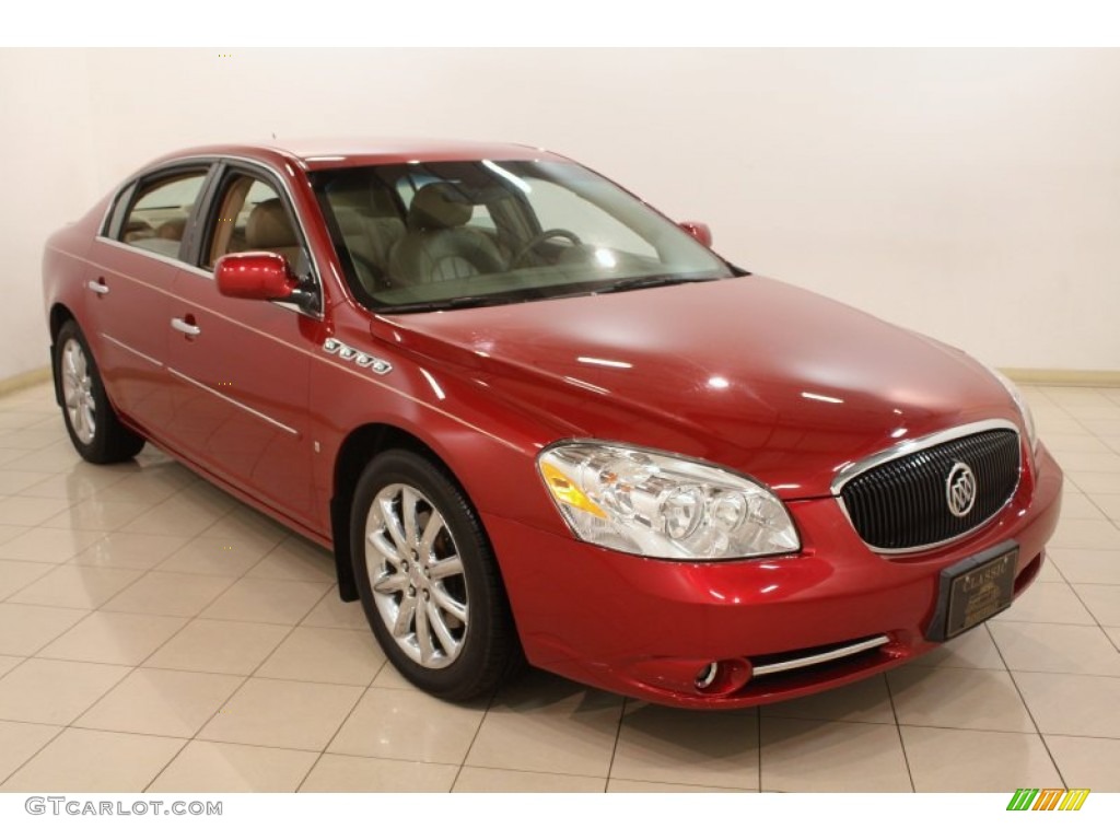 Crimson Red Pearl Buick Lucerne