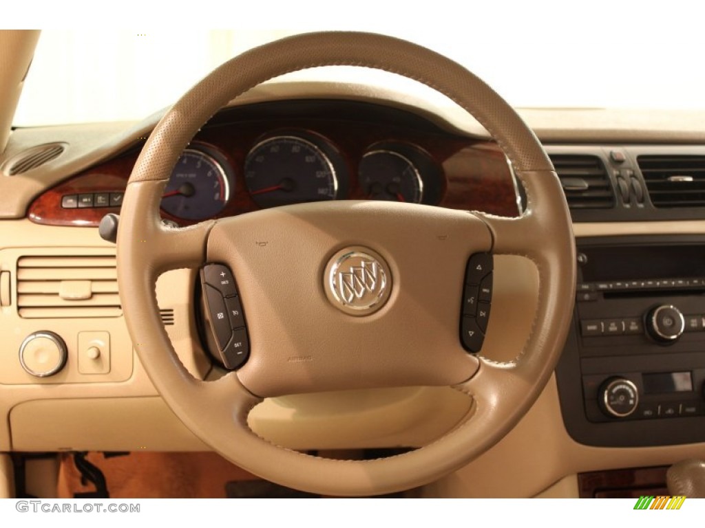 2006 Buick Lucerne CXS Cashmere Steering Wheel Photo #79866442