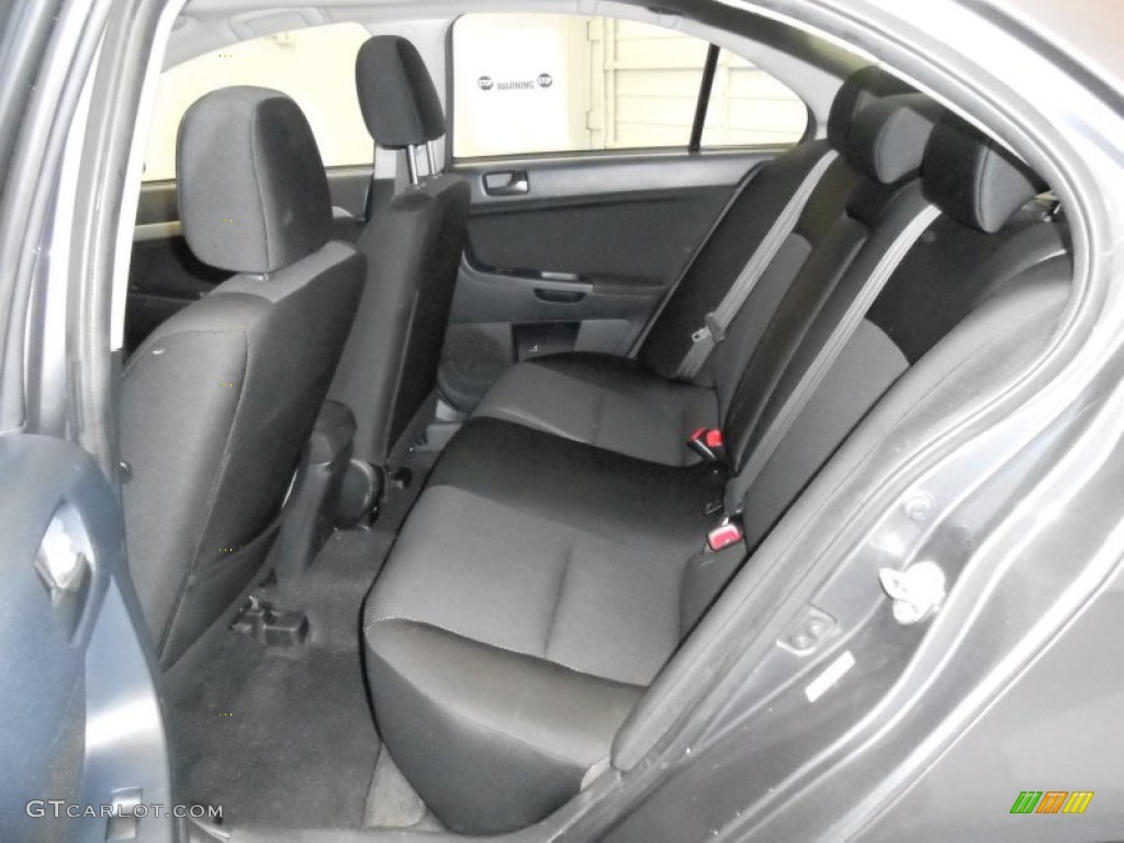 Black Interior 2008 Mitsubishi Lancer ES Photo #79866739