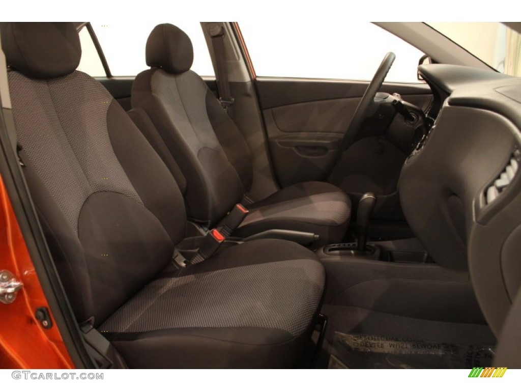 Gray Interior 2009 Kia Rio LX Sedan Photo #79866750