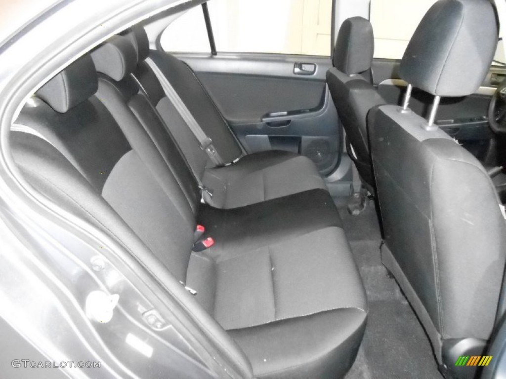 Black Interior 2008 Mitsubishi Lancer ES Photo #79866787