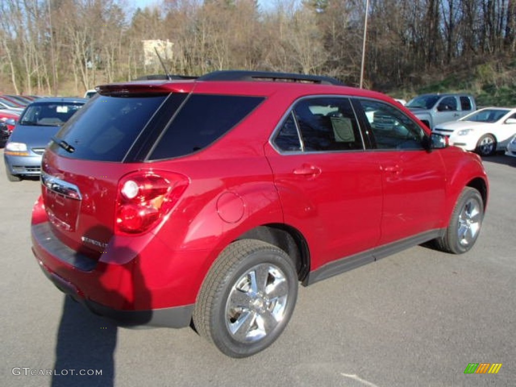 2013 Equinox LT AWD - Crystal Red Tintcoat / Jet Black photo #8